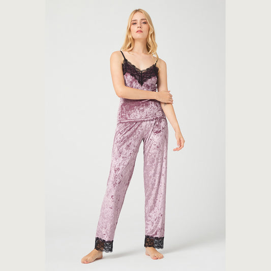 CottonHill Velvet Pajama Set